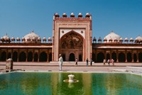Fatehpur Sikri's Jami Masjid, Uttar Pradesh, India Fine Art Print