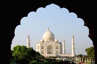 Sunrise at the Taj Mahal, Agra, India Fine Art Print