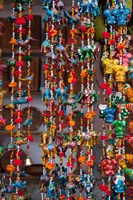 Colorful souvenirs, Pushkar, Rajasthan, India. Fine Art Print