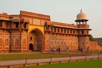 Jahangiri Mahal, Agra Fort, Agra, Uttar Pradesh, India. Fine Art Print