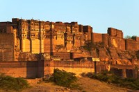 Umaid Bhawan Palace at Sunset, Jodhpur, Rajasthan, India Fine Art Print