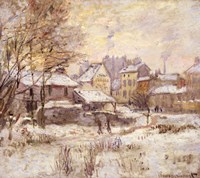 Snow Effect with Setting Sun, 1875 Fine Art Print