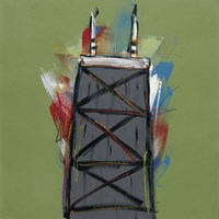 Chicago Tower by Brian Nash - 12" x 12"