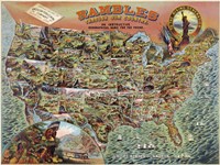 Rambles through our Country by Vintage Reproduction - 40" x 30"