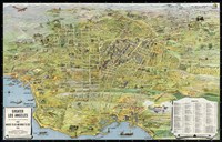 Greater Los Angeles, California, 1932 Fine Art Print