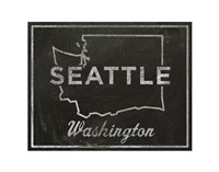 Seattle, Washington Framed Print