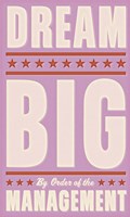 Dream Big (pink) Fine Art Print