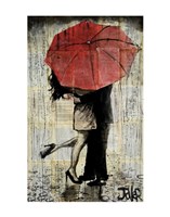 The Red Umbrella Fine Art Print