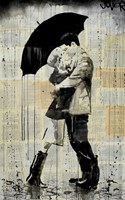 The Black Umbrella Fine Art Print