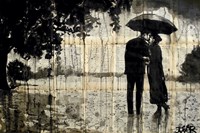 Rainy Day Rendezvous by Loui Jover - 30" x 20"