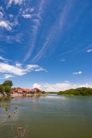 Bali, Indonesi, Serangan, port Fine Art Print