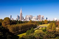 Japan Tokyo Shinjuku District, Shinjuku Gyoen Garden Fine Art Print