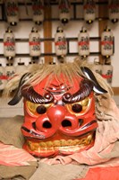 Japan, Gifu, Takayama, Lion dance, festival Fine Art Print