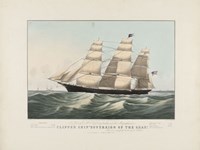 The Clipper Ship "Sovereign of the Seas", 1852 Framed Print