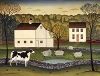 White Farm Fine Art Print