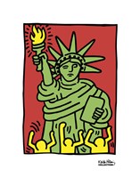 Statue of Liberty, 1986 Framed Print