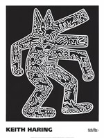 Dog, 1985 by Keith Haring, 1985 - 18" x 24"