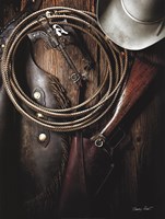 Pistol Bit and Rifle (color) Fine Art Print