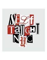 Self-Taught Collage Fine Art Print