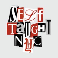 Self-Taught Collage Fine Art Print