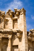 The Nymphaeum, Once the Roman city of Gerasa, Jerash, Jordan Fine Art Print