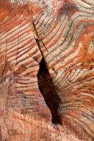 Sandstone Rock Formations, Petra, Jordan Fine Art Print