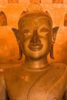 Buddha Images at Wat Si Saket, Vientiane, Laos Fine Art Print