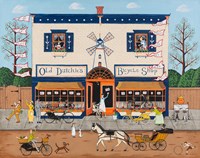 Old Dutchie's Bicycle Shop Fine Art Print
