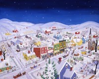Our Town Christmas Fine Art Print
