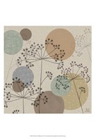 Polka-Dot Wildflowers II Fine Art Print