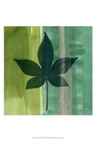 Silver Leaf Tile IV Fine Art Print