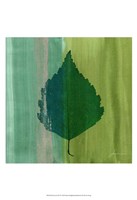 Silver Leaf Tile VI Fine Art Print