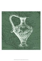 Map Bottles III Fine Art Print