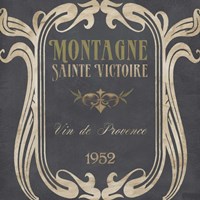 Vintage Wine Labels V Fine Art Print