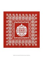 Fair Isle Snowflake III Fine Art Print