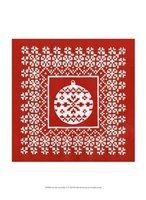 Fair Isle Snowflake V Fine Art Print