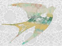Patterned Bird II Fine Art Print