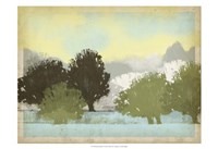 Serene Park I Framed Print