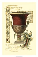 Transitional Urn II Framed Print