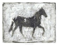 Equine Silhouette I Fine Art Print