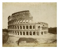 The Colosseum by Giacomo Brogi - 26" x 22"