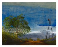 Road and Windmill Fine Art Print