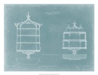 Hanging Shelves II Fine Art Print