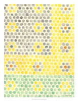 Floral Linoleum I Fine Art Print