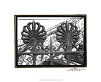 Wrought Iron Elegance I Fine Art Print