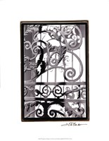 Wrought Iron Elegance II Fine Art Print