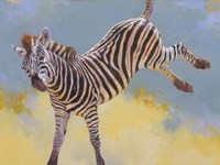 Bucking Zebra by Julie Chapman - various sizes