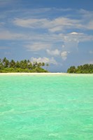 Medahutthaa Island, North Huvadhoo Atoll, Southern Maldives, Indian Ocean Fine Art Print