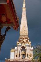 Wat Chalong Buddhist Monastery, Phuket, Thailand Fine Art Print