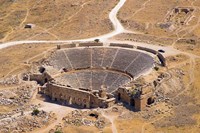 Roman Amphitheater, Ancient Hierapolis, Pamukkale, Turkey Fine Art Print